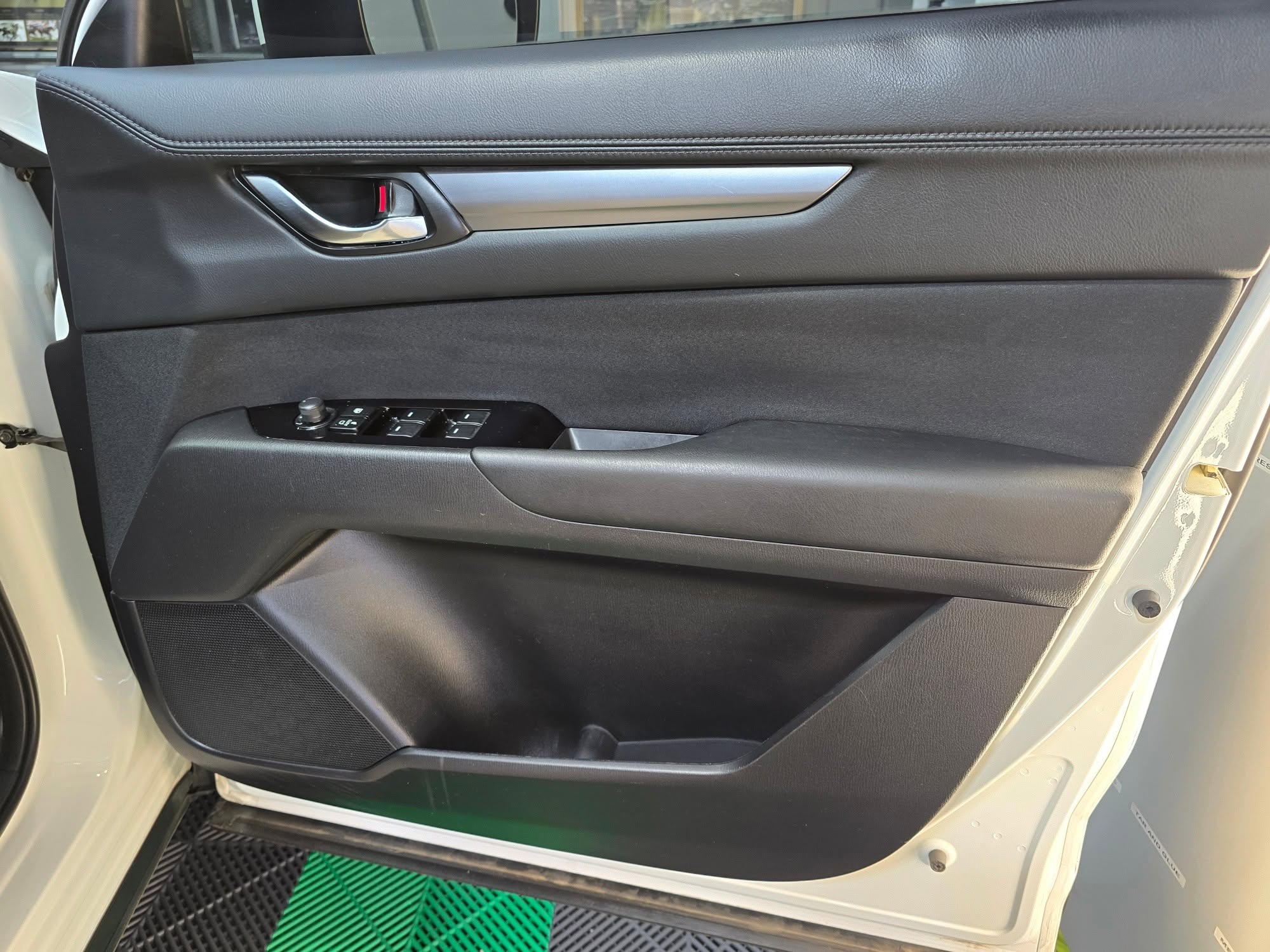 Mazda CX-8 door card and trim after deep clean