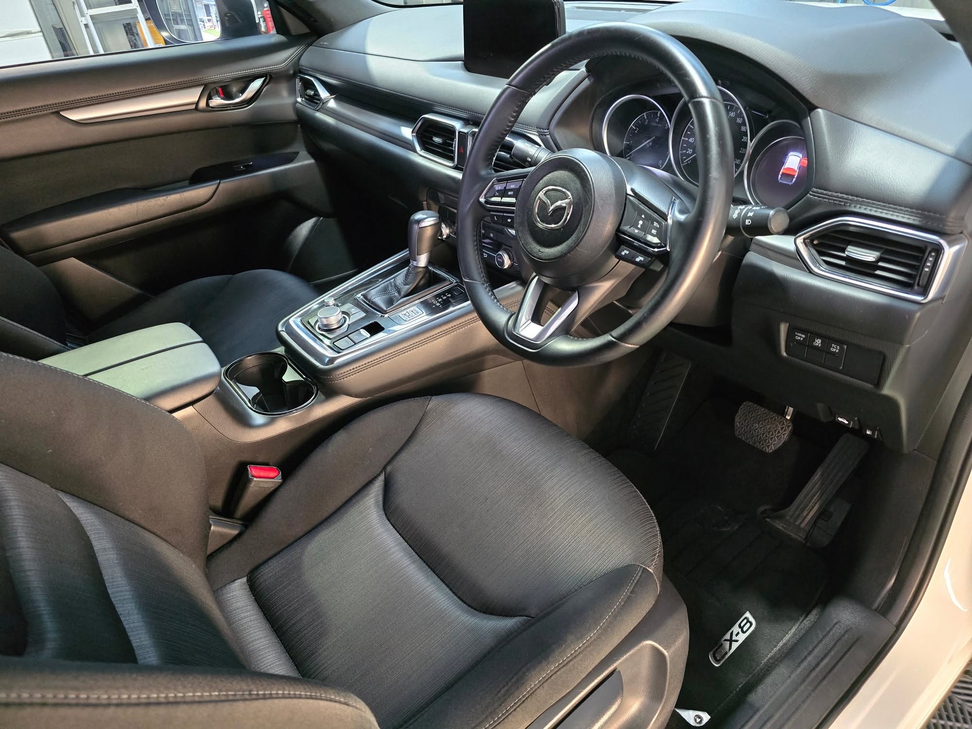 Mazda CX-8 cockpit after full interior detail